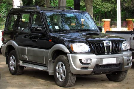 Old Mahindra Scorpio on Self drive in Srinagar Kashmir