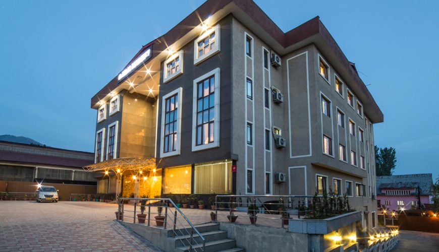 Hotel Solar Residency Srinagar , A premium 4 star property located in Srinagar Kashmir