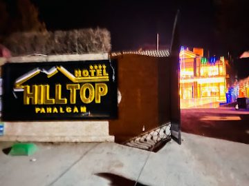 Hotel Hilltop Pahalgam , 4 Star Hotel in Pahalgam Kashmir