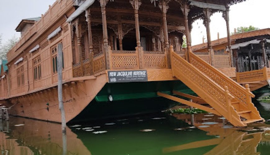 New Jacquline Heritage Houseboat Nigeen Lake Srinagar Kashmir